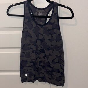 Athleta Speedlight Camo Racerback Tank Top